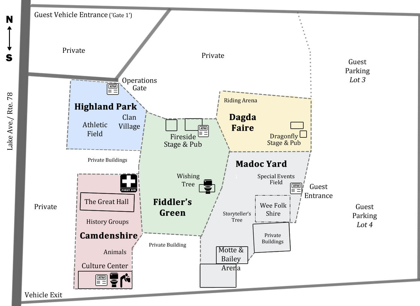 festival grounds map